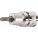Торцовая бита-головка Kraftool industrie qualitat 27911-08 сатинированная, м8